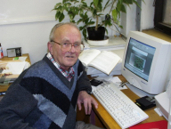 Mgr. Rudolf Bureš, průkopník v zavádění výpočetní techniky a využívání pokročilých statistických metod na fakultě. Oceňoval jsem jeho logické uvažování, smysl pro přesnost a pedagogické schopnosti (1999).