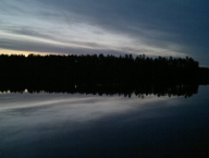 Západy slunce nad "naším" jezerem, byly fantastické.