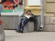 V Irkutsku jsou taky bezdomovci, ale jinak nápadití...