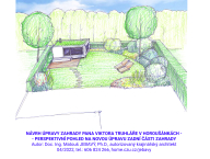 Rodinná zahrada Horoušánky - autor návrhu Doc. Matouš Jebavý - 2022
